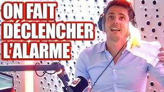 Guillaume Pley déclenche lalarme incendie dNRJ   NRJ [upl. by Halac]