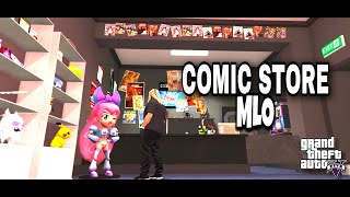 Comic Store MLO In GTA 5 RP FiveM  GTA 5 Anime Cartoons Etc  Funny Hood GTA 5 RP Server [upl. by Sualocin]