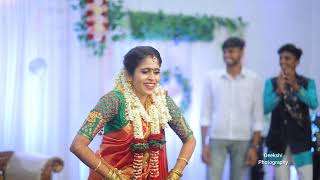 Ramuloo Ramulaa  Couple Dance  Kerala Wedding  Pradeep ❤️ Chaitra [upl. by Ecirp687]