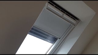 Velux Integra GGU window and shutter [upl. by Rhpotsirhc]