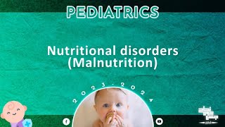 CBL  Malnutrition Pediatrics [upl. by Medina379]