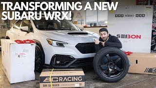 Completely Transforming a Brand New Subaru WRX [upl. by Beauchamp]