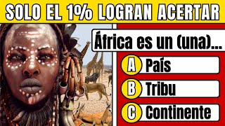 ¿Crees que eres bueno en Conocimientos Generales ¡Dudo que aciertes las preguntas de este QUIZ [upl. by Kunz]