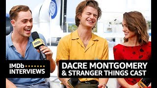 Meet New Stranger Things Star Dacre Montgomery  IMDb EXCLUSIVE [upl. by Dewie]