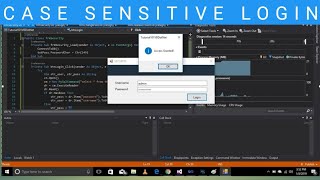 How To Apply Case Sensitive In Login Form [upl. by Dell]