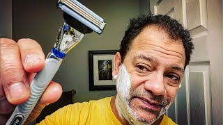 Gillette Mach3 3D Razor Review — average guy tested APPROVED [upl. by Julianne]