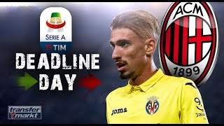 Deadline Day Serie A Unser TransferÜberblick  TRANSFERMARKT [upl. by Sherry]