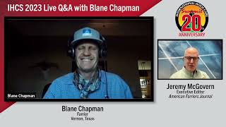 A Discussion with 2023 International HoofCare Summit Presenter Blane Chapman [upl. by Leticia]