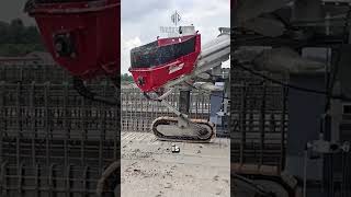 Process of Forming Concrete Collision Barriers 😍 shorts [upl. by Iolanthe]