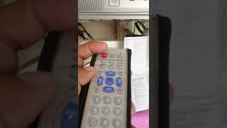 Como configurar un control universal Huayu en un tv [upl. by Mella727]