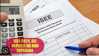 Isee 2024 gli importi da NON superare per accedere a bonus e agevolazioni le soglie aggiornate [upl. by Xenia]