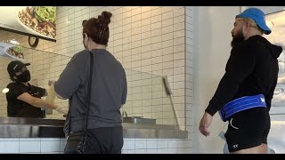 GYM DOUCHE ORDERS 100 SCOOPS OF PROTEIN AT CHIPOTLE [upl. by Ivette]