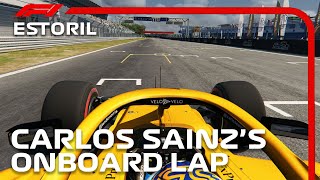 F1 2020 Estoril Circuit  Carlos Sainz Onboard  Assetto Corsa [upl. by Scrope]