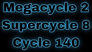 Megacycle 2  Supercycle 8  Cycle 140 Part 1 [upl. by Sedaiuqlem]