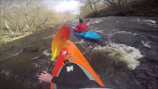 Kayaking the Swale Grinton to Richmond  March 2022 [upl. by Cammie]