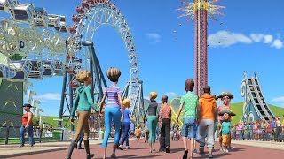 Planet Coaster  First Look Gameplay 4K [upl. by Nottnerb844]