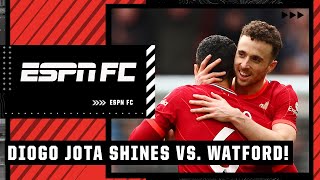 Liverpool vs Watford reaction NOBODY does it better than Diogo Jota  Premier League  ESPN FC [upl. by Quintin799]