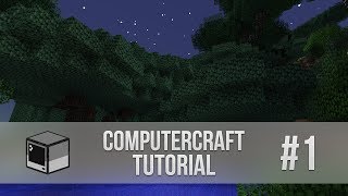 ComputerCraft Tutorial Simple commands  1 [upl. by Googins]