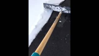 Yardworks 26quot snow pusher shovel [upl. by Tjader451]