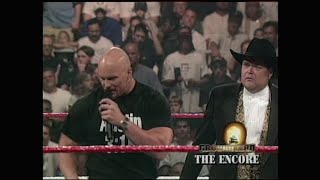 Stone Cold Steve Austin Stunners Jim Ross  Ground Zero PPV 1997 WWF [upl. by Farmelo]