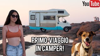 VIAGGIO IN SARDEGNA PER LA PRIMA VOLTA IN CAMPER CON IL MIO CANE [upl. by Hannahsohs]