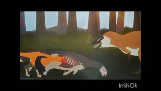 acrocantosaurus scene Mesozoic Lifes series dinosaur animation mesozoic [upl. by Dianemarie]