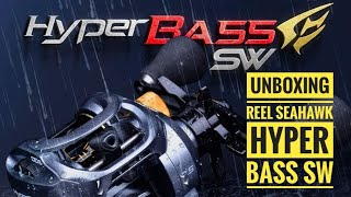 Vlog 45  UNBOXING AND REEL REVIEW SEAHAWK HYPER BASS SW [upl. by Aerdnna]