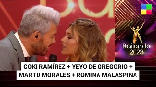 Coki Ramírez  Yeyito y Martu Morales  Romi Malaspina Bailando2023  Programa completo 280923 [upl. by Yajnas]