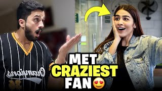 Aj ak Craziest Fan sy mulaqat hui😱Fan ko un ki mrzi ka gift dia🎁 [upl. by Garald713]