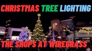 The Shops at Wiregrass Inaugural Christmas Tree Lighting 2023 [upl. by Schluter]