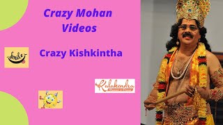 Entertainment l Comedy Play l Drama l Crazy Kishkintha  Crazy Mohan l Tamil Comedy Play [upl. by Ahsehat]