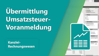 Übermittlung der UmsatzsteuerVoranmeldung über das DATEVRechenzentrum  ohne Archivierung [upl. by Baniaz883]