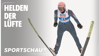 SkisprungWM Eisenbichler und Geiger holen GoldampSilber  die Entscheidung  Sportschau [upl. by Alad]