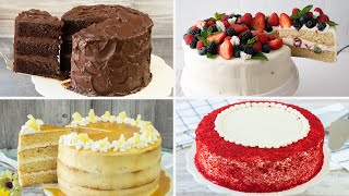 4 Classic Layer Cake Recipes [upl. by Nonregla]