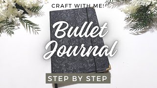 Craft with me You can make your own bullet journal from scratch [upl. by Gabe467]