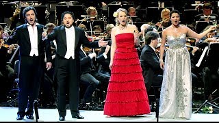 OPERA PLANET Anna Netrebko Elīna Garanča La Traviata Brindisi 4K ULTRA HD [upl. by Remlap]