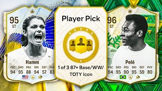 UNLIMITED 87 ICON PLAYER PICKS 🥳 FC 24 Ultimate Team [upl. by Backler]