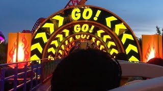 Slinky Dog Dash Nighttime POV at Toy Story land in Disneys Hollywood Studios [upl. by Burnside274]