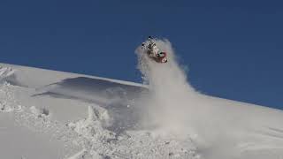 Snowmobiles Extreme snowmobiling video Turnagain Pass alaska [upl. by Zzaj766]