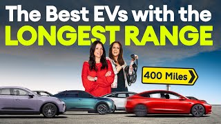 Revealed the Best EVs with the LONGEST RANGE  Electrifying [upl. by Bail]