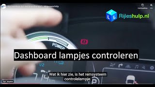 Dashboard lampjes controleren [upl. by Ulani782]