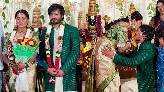 Bigg Boss Keerthi Bhat Engagement  Keerthi Bhat Engagement With Karthik Thota  Keerthi Engagement [upl. by Attem]