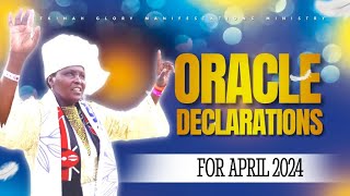 Oracle Prophetic Declarations for April 2024 [upl. by Alekal138]