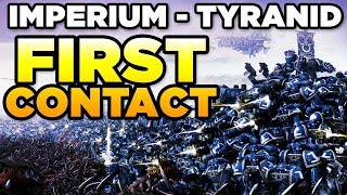 IMPERIUM  TYRANIDS FIRST CONTACT amp The Battle of Macragge  WARHAMMER 40000 Lore  History [upl. by Alphard]