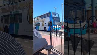 Stagecoach local E400 in Dawlish again stagecoach dawlish publictransport uk [upl. by Ardnajela]