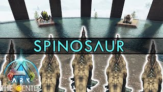 Spinosaurus vs the Center Bosses  ARK Survival Ascended [upl. by Leinehtan]