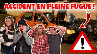 EMMIE FUGUE EN PLEINE NUIT AVEC SON FRÈRE ILS ONT UN ACCIDENT [upl. by Sil]