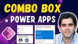 Combo box control in Power Apps  Search Filter Large Data Default values [upl. by Pelag]