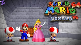 Super Mario 64 Render96 Ending  Credits [upl. by Anna-Diane828]