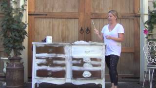 Annie Sloan Chalk Paint Painting Hardware [upl. by Heiskell]